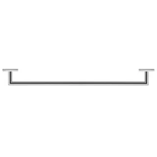 Duravit Karree Badetuchhalter 1-armig Silber