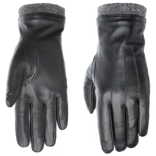 Pearlwood Damen Handschuh Daisy aus Schafleder mit Touch-Funktion | Schwarz Größe M - M (7.5)