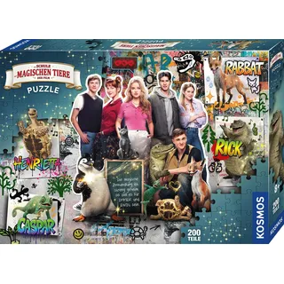 Kosmos 685072 - Die Schule der magischen Tiere, Der Film-Puzzle, 200 Teile