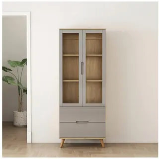 OTTO home Lund 70 x 180 x 40 cm grau