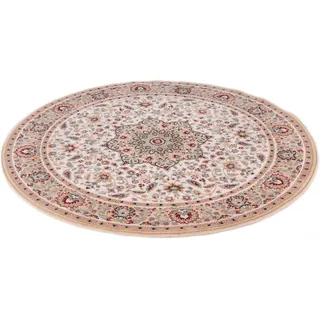 THEKO »Dolna - 859« rund 10 mm Höhe Kurzflor, reine Wolle, Orient-Optik,