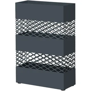 Songmics LUC02AG Schirmständer 28 x 12 x 41 cm anthrazit