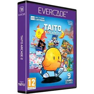 Evercade Taito Arcade 2 Retro-konsolenspiel - Multicolor