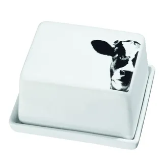 räder POESIE ET Table. Breakfast. BUTTERDOSE KLEIN KUHMOTIV