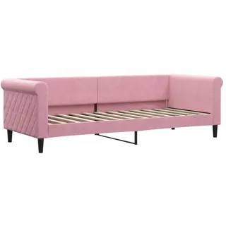 vidaXL Tagesbett Rosa 80x200 cm Samt - Rosa