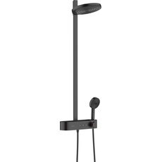 Bild Pulsify S Showerpipe 260 2jet mit ShowerTablet Select 400 Duschsystem mattschwarz