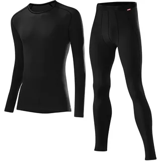 Löffler Transtex Warm Langarm-basisschicht-set Schwarz 46