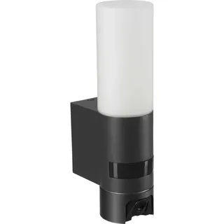 Steinel LED-Außenleuchte Aluminium, Glas, Kunststoff, Metall 30,5 cm mit Bewegungsmelder grau
