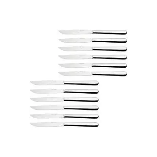 HEPP Steakmesser Carlton silber, 12 St.