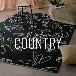 Wecon home Teppich »Vee« rechteckig 10 mm Höhe Wollteppich, floral, hochwertig, pflegeleicht, modern, handgetuftet