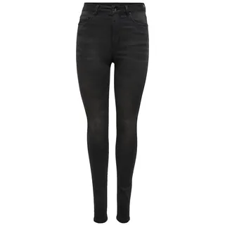 ONLY Damen Onlroyal Life Hw Sk DNM Bj13963 Noos Jeans, Black Denim, S EU