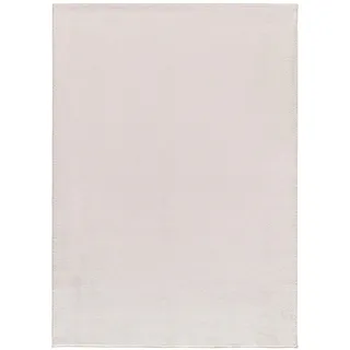 Atticgo Kurzflorteppich waschbar Weiß Coraline 60/100 cm , Textil , Uni , Rechteckig , 60x100 cm , Oeko-Tex® Standard 100 , waschbar, antistatisch, leicht zusammenrollbar, rutschfeste Unterfläche , Teppiche und Böden, Teppiche, Hochflorteppiche & Shaggys