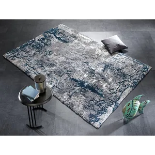 OCI DIE TEPPICHMARKE Teppich SPACE Life (160x230 cm) grau#blau