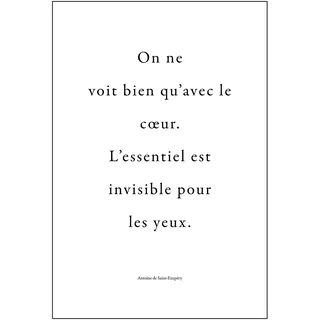 KOMAR Deko-Sticker Antoine 50 cm x 70 cm