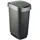 Schwingdeckeleimer 50 l Schwarz