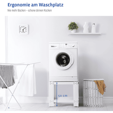Bild von Gigant Universalsockel für Waschmaschine und Trockner (00111380)