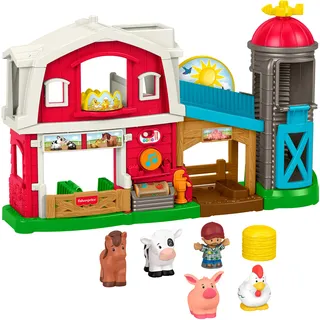 Fisher-Price Fisher-Price® »Little People Bauernhof (D, F, E, I, DU)« mit Sound, bunt