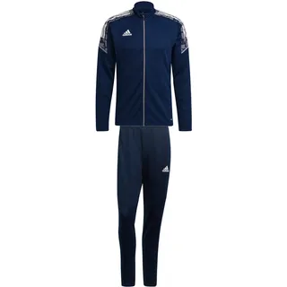 adidas Herren Trainingsanzug Tracksuit Condivo 21 GE5412+GE5416 XS - Team Navy Blue/White - XS