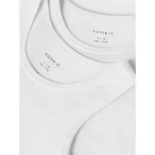 NAME IT Jungen Nkmtank Top 2p Noos Unterhose, Bright White, 98 EU