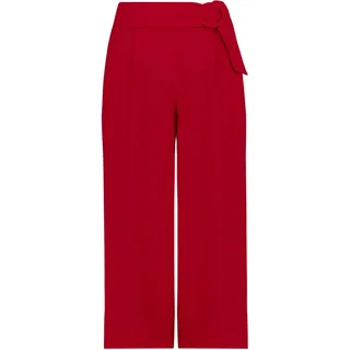 Culotte ZERO "Culotte mit weitem Bein", Damen, Gr. 36, EURO, rot (candy rot), Obermaterial: 100% Polyester PES., Hosen Culotte