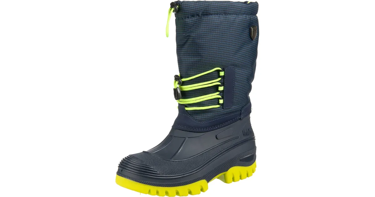 Stivali Da Neve CMP Kids Ahto WP | Impermeabili E Traspiranti, Con Membrana Clima Protect | Per Bambini E Ragazzi, Suola In Gomma | Vegan Friendly E PFC Free | Made In EU