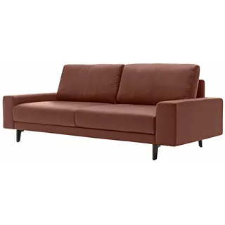 creation by rolf benz 2-Sitzer »CR.450, Designsofa, Loungesofa«, Armlehne breit niedrig, Alugussfüße in umbragrau, Breite 180 cm braun