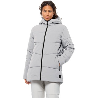 Jack Wolfskin Damen KAROLINGER Long JKT W Jacket, Moonwalk, M