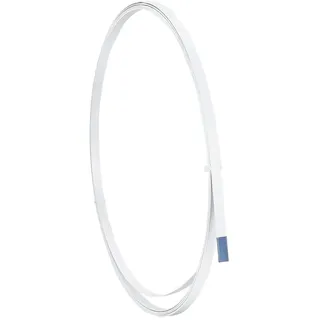 PH PandaHall 5m Festes Stäbchen Zum Nähen 8x1 mm Weißes PVC Beschichtetes Stahl Stäbchen Korsett Stäbchen Metallstreben Stäbchen Zum Nähen von Korsett Bastelarbeiten Hochzeitskleid Stillkappen