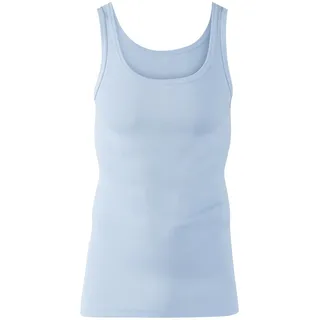 CALIDA Twisted Cotton", Unterhemd Herren, eisblau 46-48