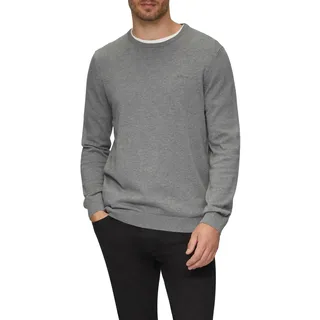 s.Oliver Baumwollpullover mit Logo-Stickerei
