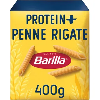 Barilla Pasta Protein+ Penne Rigate 400g I der Pasta-Geschmack, den Sie lieben, mit der Energie, die Sie wollen!