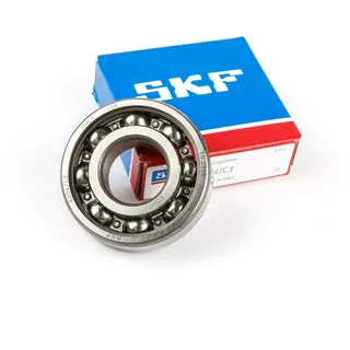 SKF Rillenkugellager 6204/C3 ID 20 mm AD 47 mm Breite 14 mm