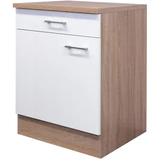 Flex-Well Unterschrank Samoa 60 x 85 x 60 cm Weiß