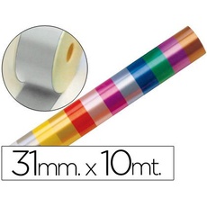 Band Fantasie, 10 m x 31 mm, silberfarben
