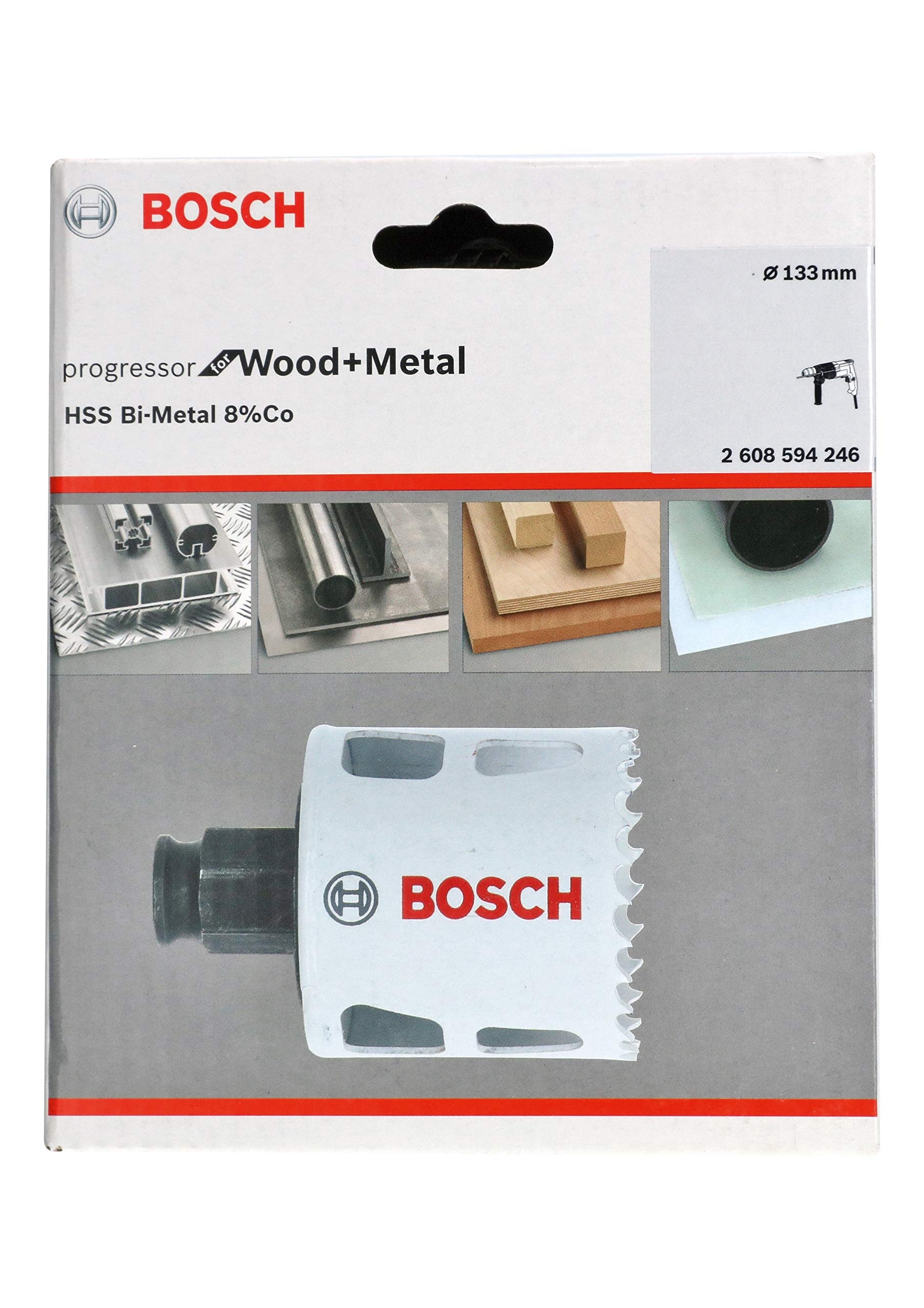 Bild von Professional BiM Progressor for Wood and Metal Lochsäge 133mm, 1er-Pack (2608594246)