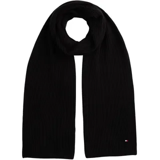 Tommy Hilfiger Schal TH Flag Pima Cotton Cash Scarf Black