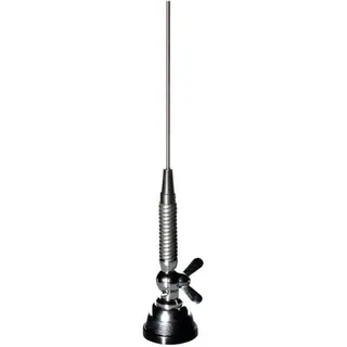 Albrecht MGA 108-550, DV-S Fuß und 5m RG 58/S, 108-550 MHz, Silber/schwarz