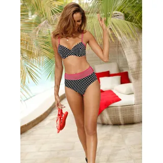 Feel Good Balconette-Bikini Damen Rot/Schwarz 42 Cup C
