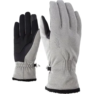 Ziener IBRANA TOUCH LADY glove multisport Freizeit- / Funktions- / Outdoor-Handschuhe | winddicht, atmungsaktiv, grau (grey melange),