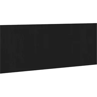 Bettkopfteil Schwarz Eichen-Optik 160 x 1,5 x 80,5 cm - Schwarz