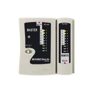 Basetech Kabeltester BT-100 BT-100 Geeignet für RJ-45, RJ-11