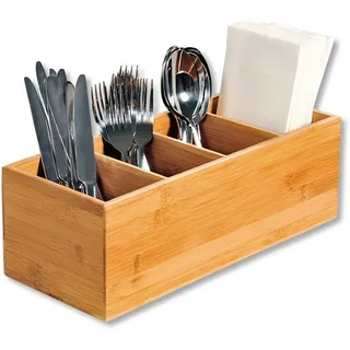 KESPER Besteckkasten Bambus 100% FSC®-zertifiziert beige