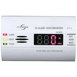 PROTECTOR C11-L Kohlenmonoxid-Melder Batteriebetrieben