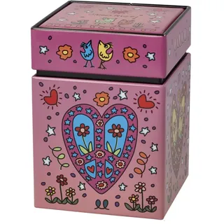 GOEBEL Teedose James Rizzi Peace of Love - Pop Art