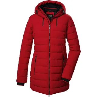 KILLTEC Damen Mantel KOW 55 WMN QLTD PRK, dunkelrot, 46