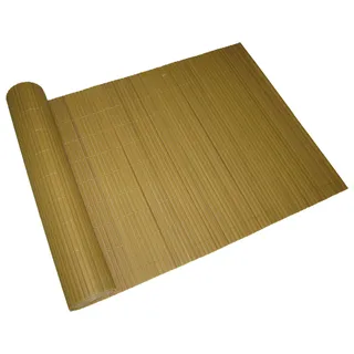 Garden Pleasure Sichtschutzmatte 500 x 90 cm Braun PVC