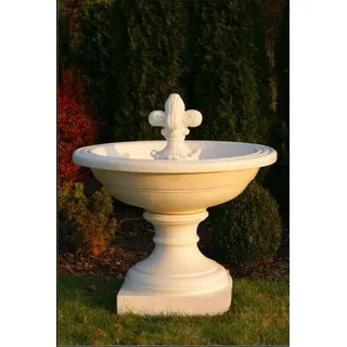 Edler Wasser Deko Terrasse Brunnen Garten Fontaine Zierbrunnen Springbrunnen Neu - Weiß