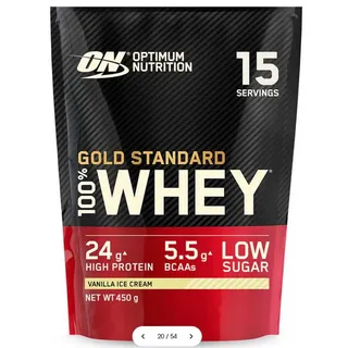Optimum Nutrition Whey Vanille Ice Cream Pulver 450 g