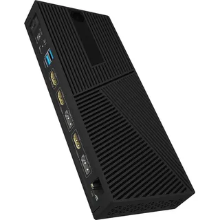Icy Box IB-DK2246AC - USB Hub, Schwarz