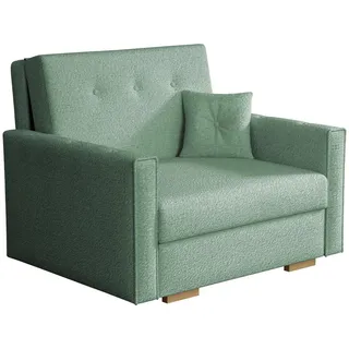 Mirjan24 Schlafsofa Viva Sonic I , Türkis , Metall , Kiefer , Rechteckig , 103x85x100 cm , Babymöbel & Kindermöbel, Kinderzimmer & Jugendzimmer, Schlafsofas